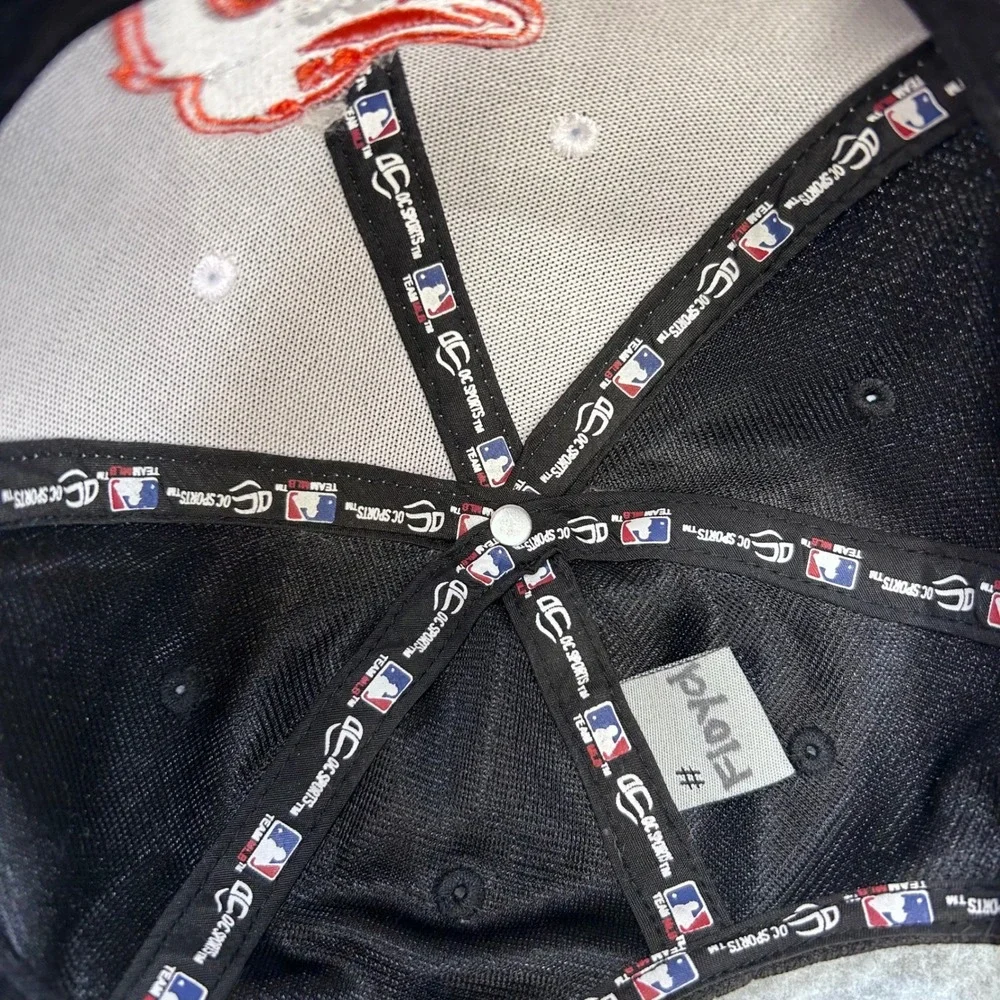 Baltimore Orioles Youth White Black OC Sports MLB Baseball Hat Bird OSFM
